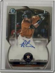 Ryan Clifford #CPA-RC Baseball Cards 2023 Bowman Chrome Prospect Autographs Prices