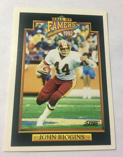 John Riggins #536 Football Cards 1992 Panini Score