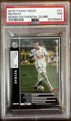Neymar #31 Soccer Cards 2010 Panini Wccf Intercontinental Clubs