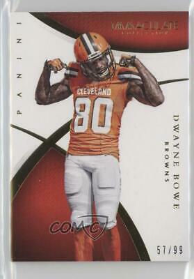 Dwayne Bowe #19 Football Cards 2015 Panini Immaculate