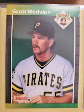 Scott Medvin #597 Baseball Cards 1989 Donruss