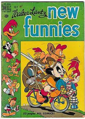 New Funnies #161 (1950) Comic Books New Funnies