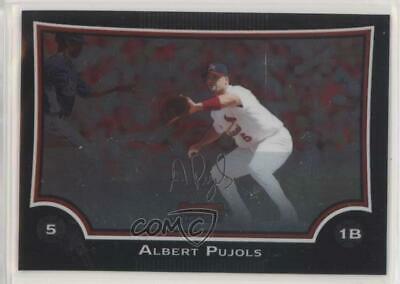 Albert Pujols #2 Baseball Cards 2009 Bowman Chrome