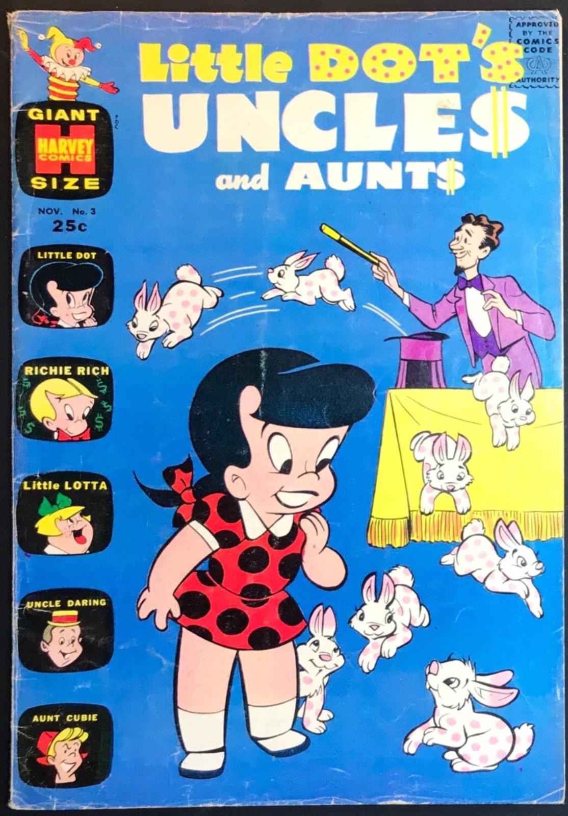 Little Dot's Uncles and Aunts #3 (1962) Comic Books Little Dot's Uncles and Aunts