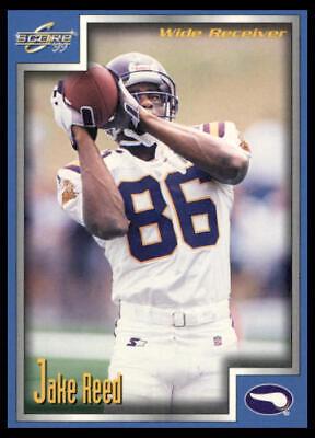 Jake Reed #5 Football Cards 1999 Panini Score