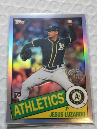 Jesus Luzardo #85TC-10 Baseball Cards 2020 Topps Chrome 1985