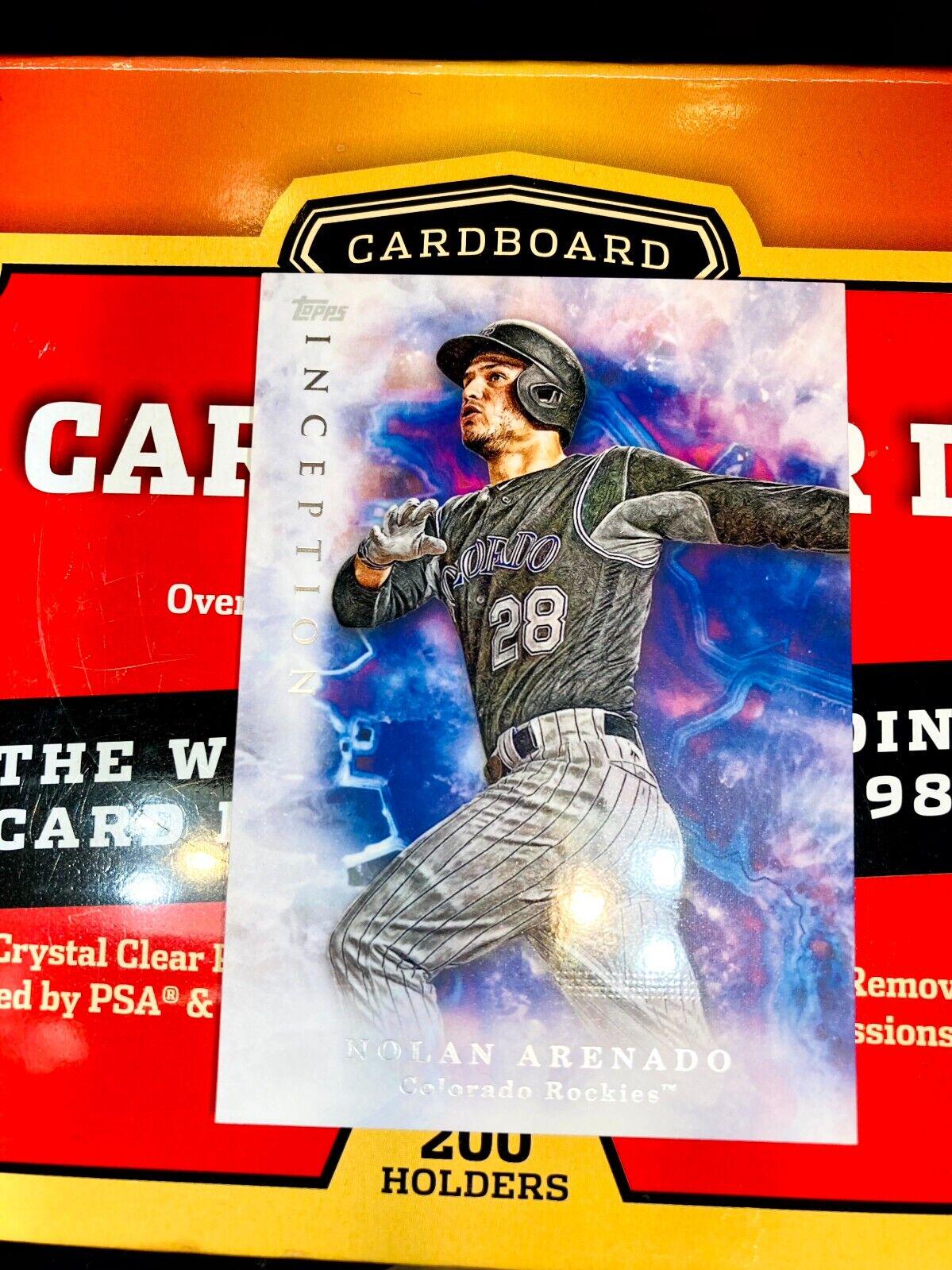 Nolan Arenado #4 Baseball Cards 2017 Topps Inception