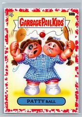 Patty Ball [Red] #60b Garbage Pail Kids at Play Prices