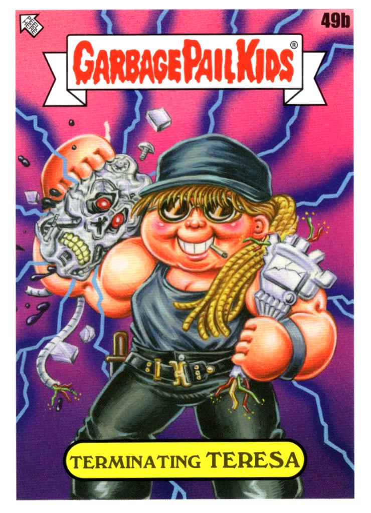 Terminating Teresa #49b Garbage Pail Kids Intergoolactic Mayhem