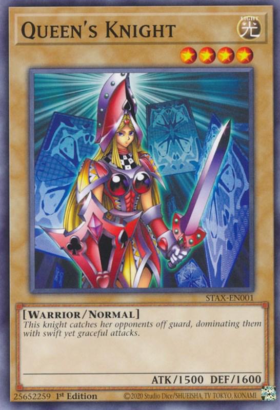 Queen's Knight STAX-EN001 YuGiOh 2 Player Starter Set