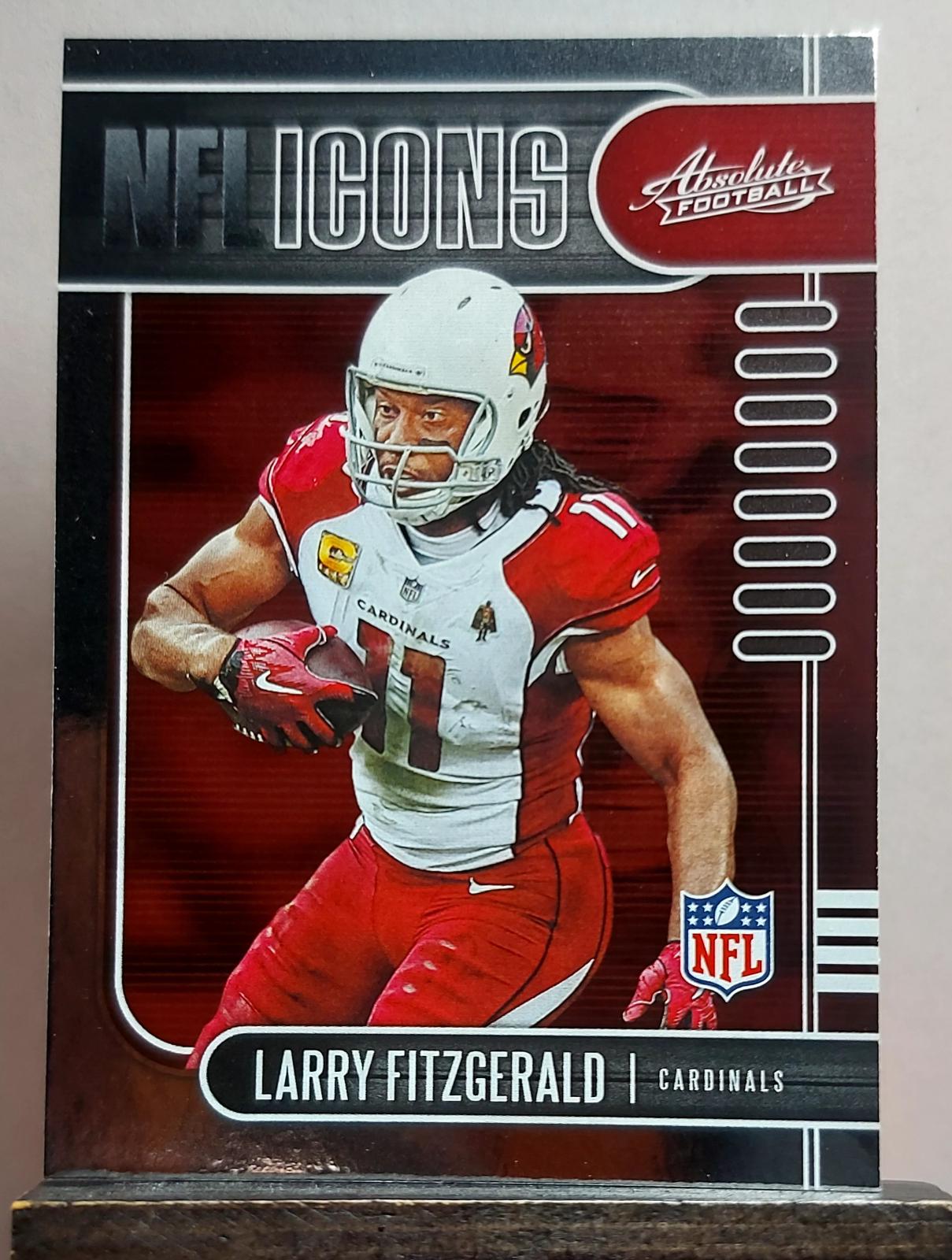 Larry Fitzgerald #5 Football Cards 2019 Panini Absolute NFL Icons