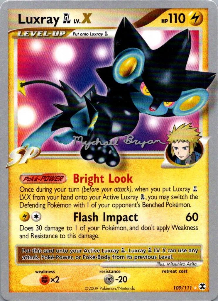 Luxray GL LV.X #109 Pokemon World Championships 2010