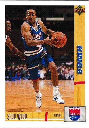 Spud Webb #419 Basketball Cards 1991 Upper Deck