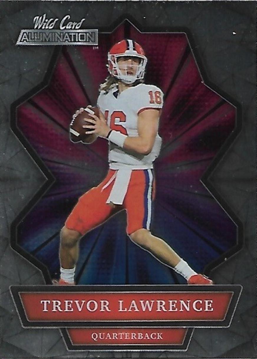 Trevor Lawrence #ABC-1 Football Cards 2021 Wild Card Alumination