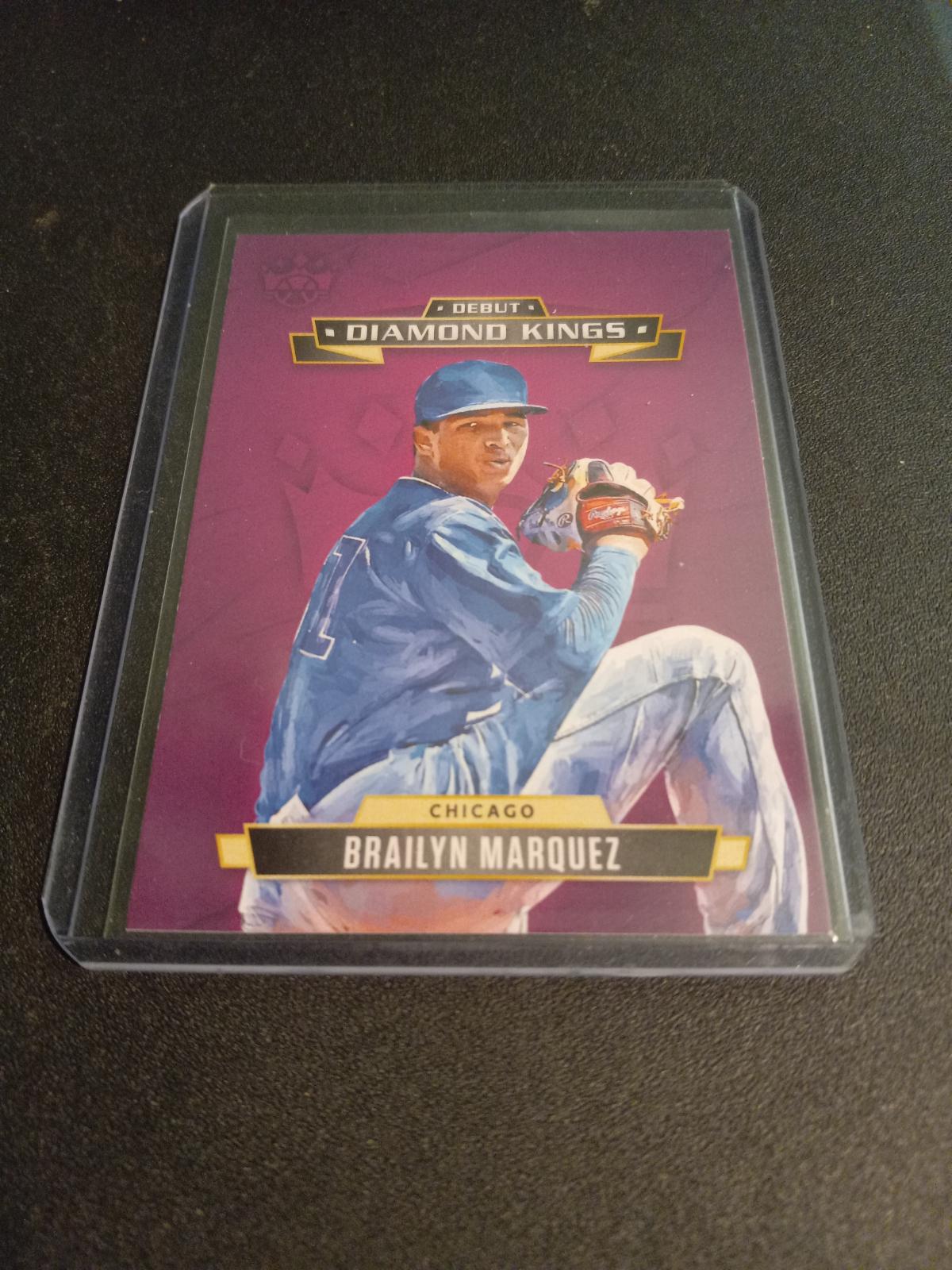 Braille Marquez #DDK-CC Baseball Cards 2021 Panini Diamond Kings Debut