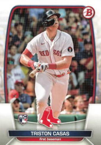 Triston Casas #2 Baseball Cards 2023 Bowman