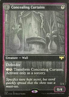 Concealing Curtains