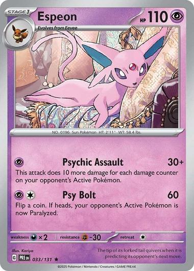 Espeon #33 Cover Art