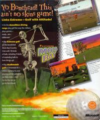 US Back Cover | Links Extreme PC Games