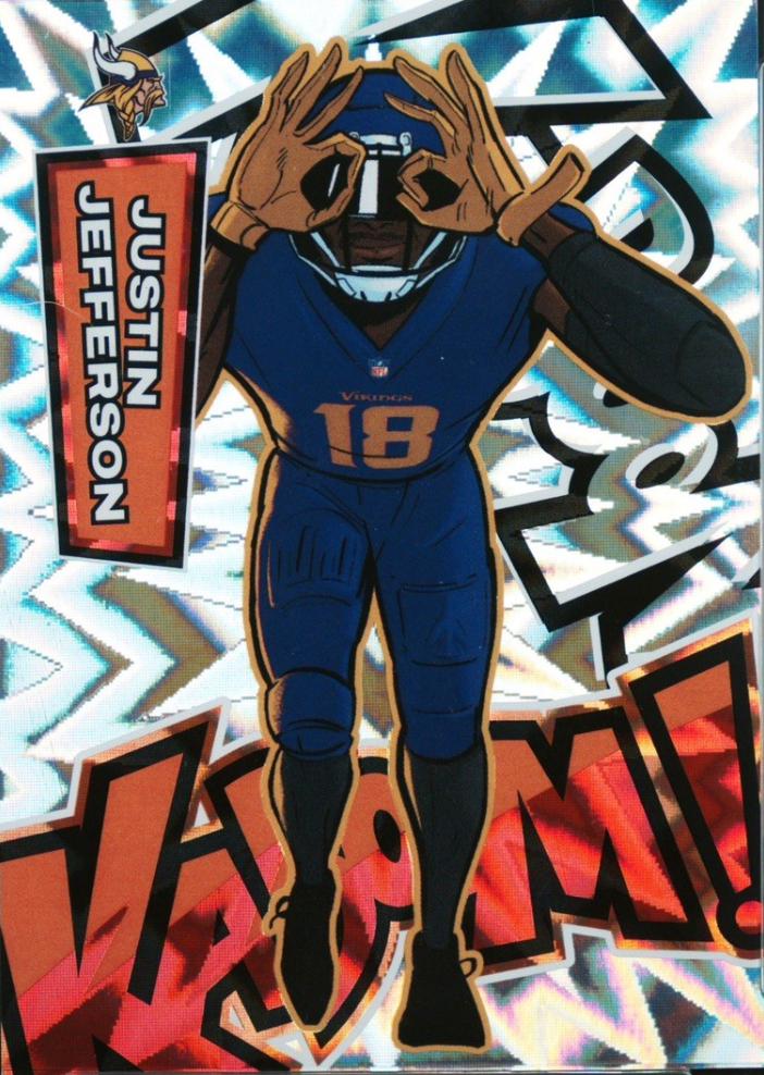 Justin Jefferson #21 Prices | 2025 Panini Absolute Kaboom Vertical