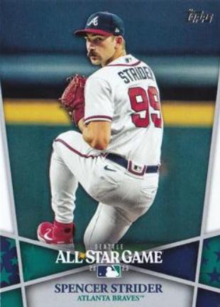 Spencer Strider #31 2023 Topps All Star Game Gift With Purchase Baseball