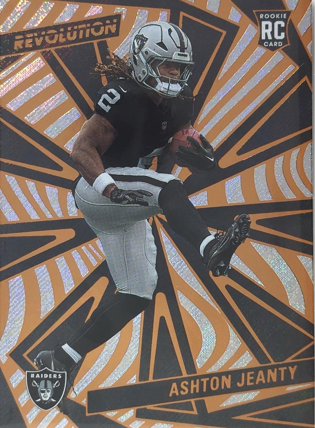 2025 Panini Revolution Ashton Jeanty #202 card