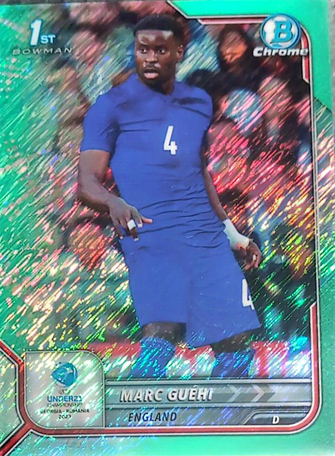Marc Guehi #69 2022 Bowman Chrome Road To UEFA U21