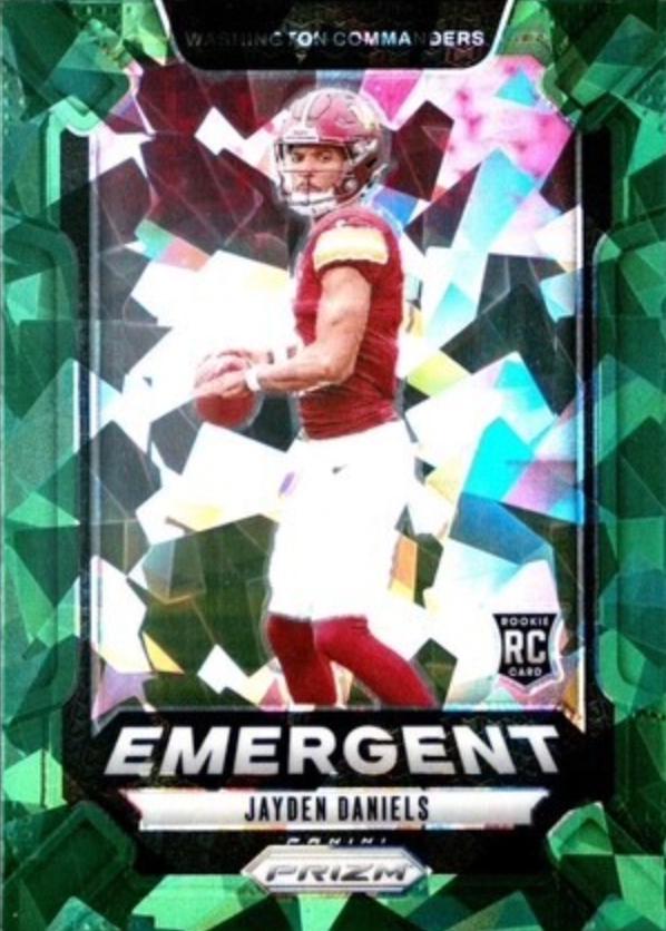Jayden Daniels [Green Ice] #2 Prices [Rookie] | 2024 Panini Prizm