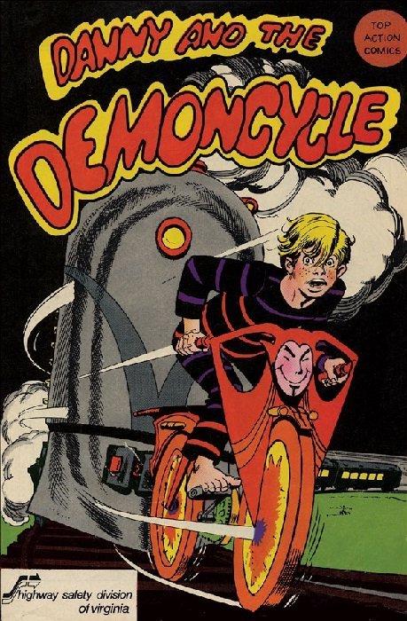 Danny And The Demoncycle (1969) Comic Books Danny and the Demoncycle
