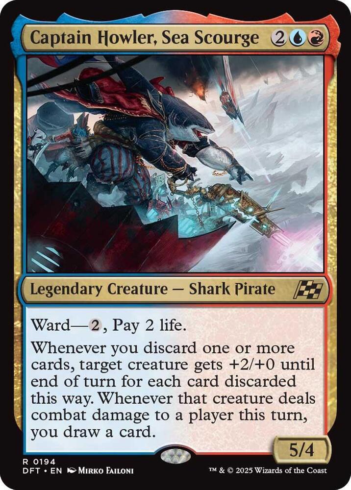 Captain Howler, Sea Scourge #194 Magic Aetherdrift