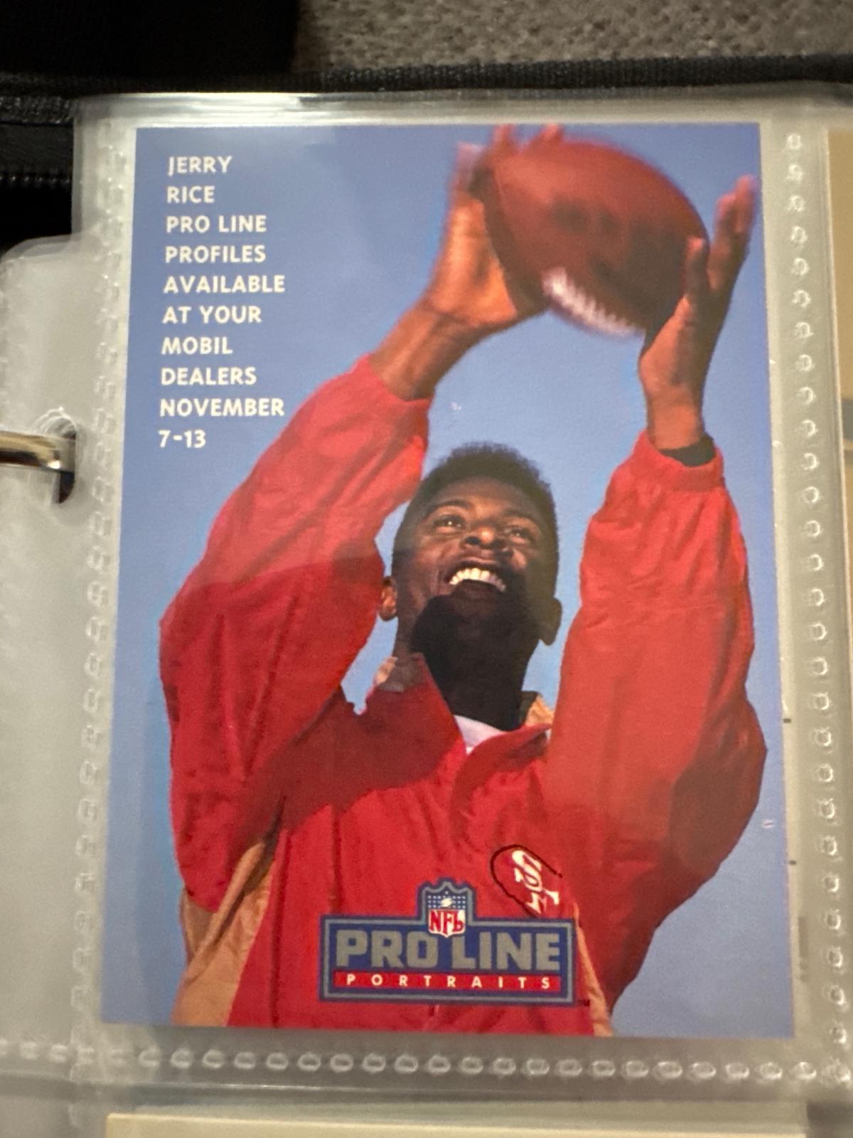Proline Jerry Rice Jerry Rice | Ungraded | 1991 Proline Portraits