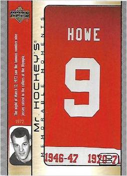 Gordie Howe #GH15 2003-04 Upper Deck Mr. Hockey