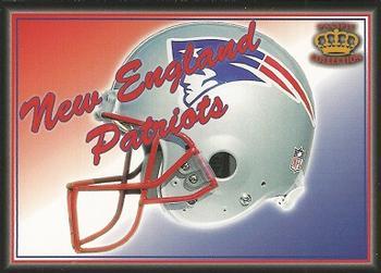 New England Patriots #19 1995 Pacific Prism Team Helmets Football