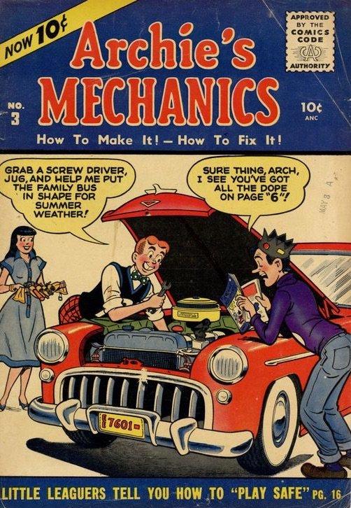 Archie's Mechanics #3 (1995) Comic Books Archie's Mechanics