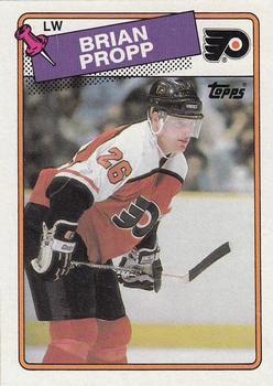 Brian Propp #168 1988-89 Topps Hockey