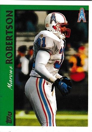 Marcus Robertson #18 Football Cards 1997 Topps