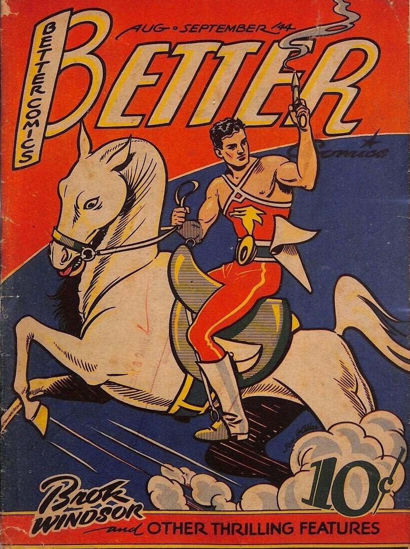 Better Comics #5 (1944) Comic Books Better Comics
