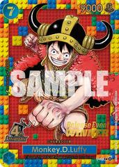 Monkey.D.Luffy [4th Anniversary Winner] P-110