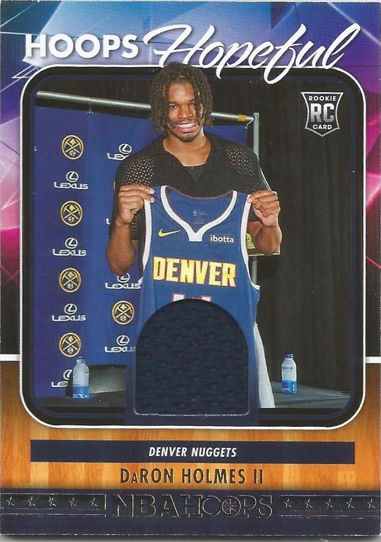 DaRon Holmes II #HHM-DHN Basketball Cards 2024 Panini NBA Hoops Hopeful Memorabilia