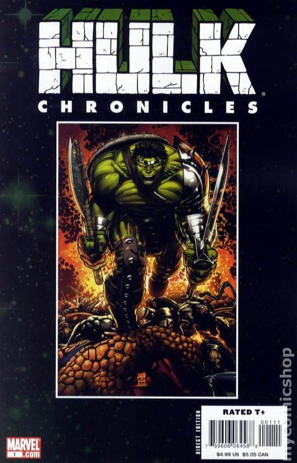 Hulk Chronicles #1 (2008) Comic Books Hulk Chronicles