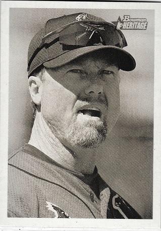 Mark McGwire #36 Baseball Cards 2001 Bowman Heritage