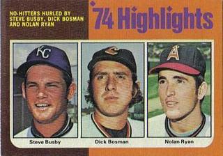 Steve Busby / Dick Bosman / Nolan Ryan: Highlights