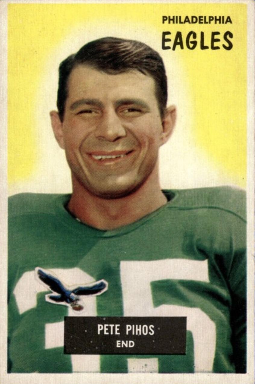 Pete Pihos #10 Football Cards 1955 Bowman