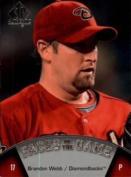 Brandon Webb #173 2009 SP Authentic Baseball