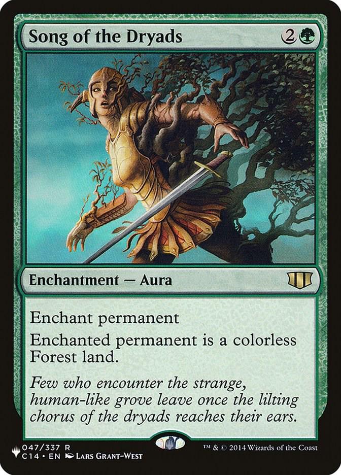 Song of the Dryads #47 Magic The List Reprints