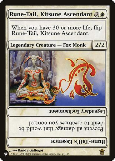 Rune-Tail, Kitsune Ascendant // Rune-Tail's Essence #27 Magic Mystery Booster
