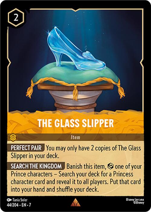 The Glass Slipper #44 Lorcana Archazia's Island