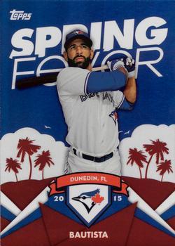Jose Bautista #SF-24 Baseball Cards 2015 Topps Spring Fever