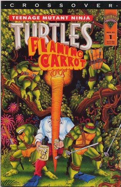 Teenage Mutant Ninja Turtles / Flaming Carrot #1 (1993) Comic Books Teenage Mutant Ninja Turtles / Flaming Carrot