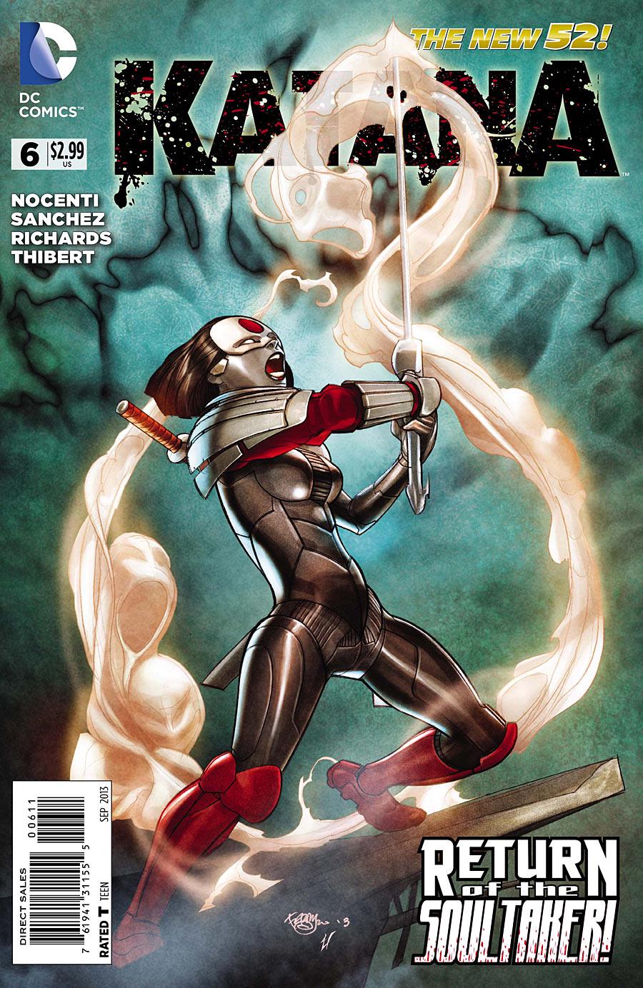 Katana #6 (2013) Comic Books Katana